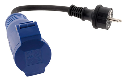 Schuko til CEE Adapter