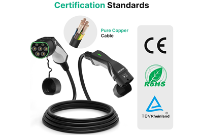 Ladekabel 11KW 10 meter - Billede 2