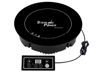 Induktionsplade 1800W til indbygning