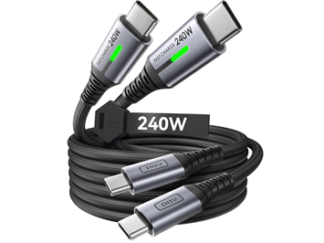 USB-C kabel 240W, 2 x 2m